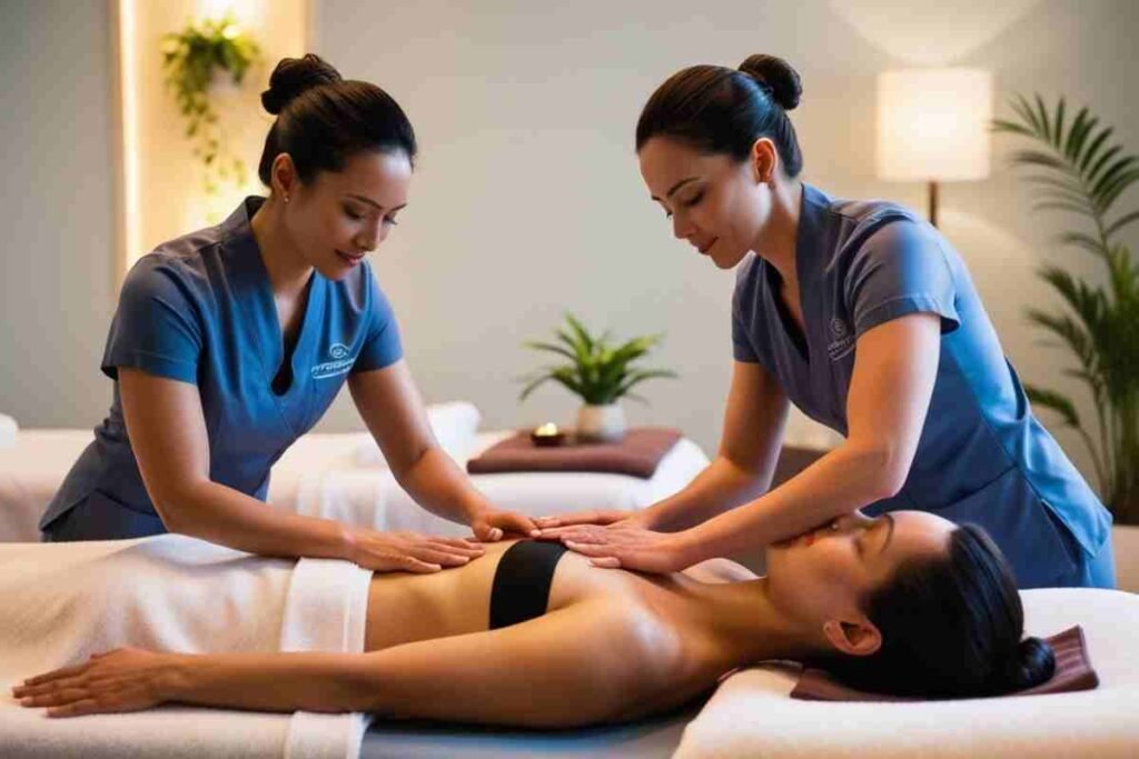 Sandwich Massage