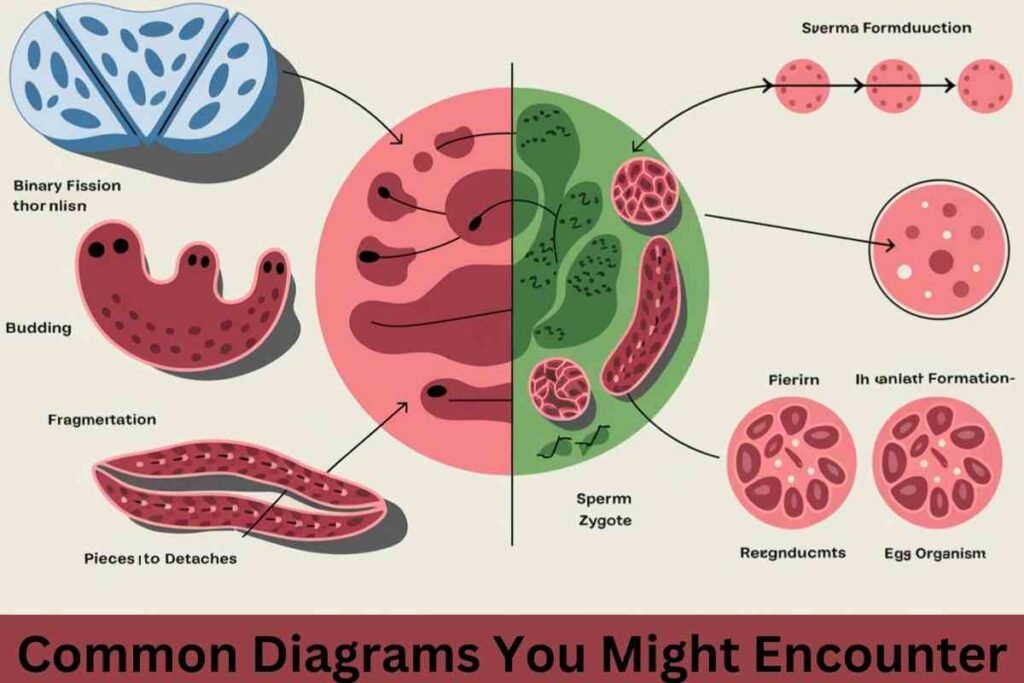 Identify the Method of Reproduction in the Given Diagram