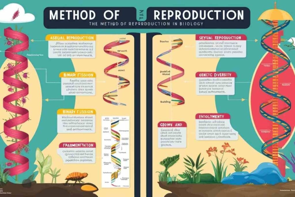 Identify the Method of Reproduction in the Given Diagram