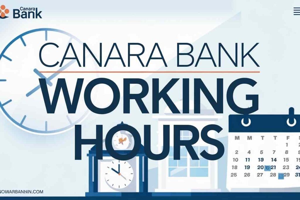 Canara Bank Timings